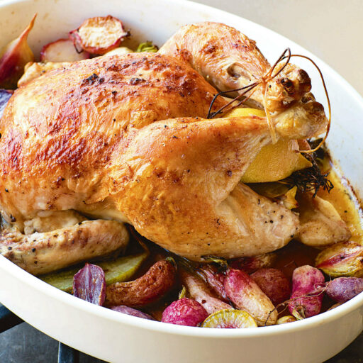Chicken with Radishes